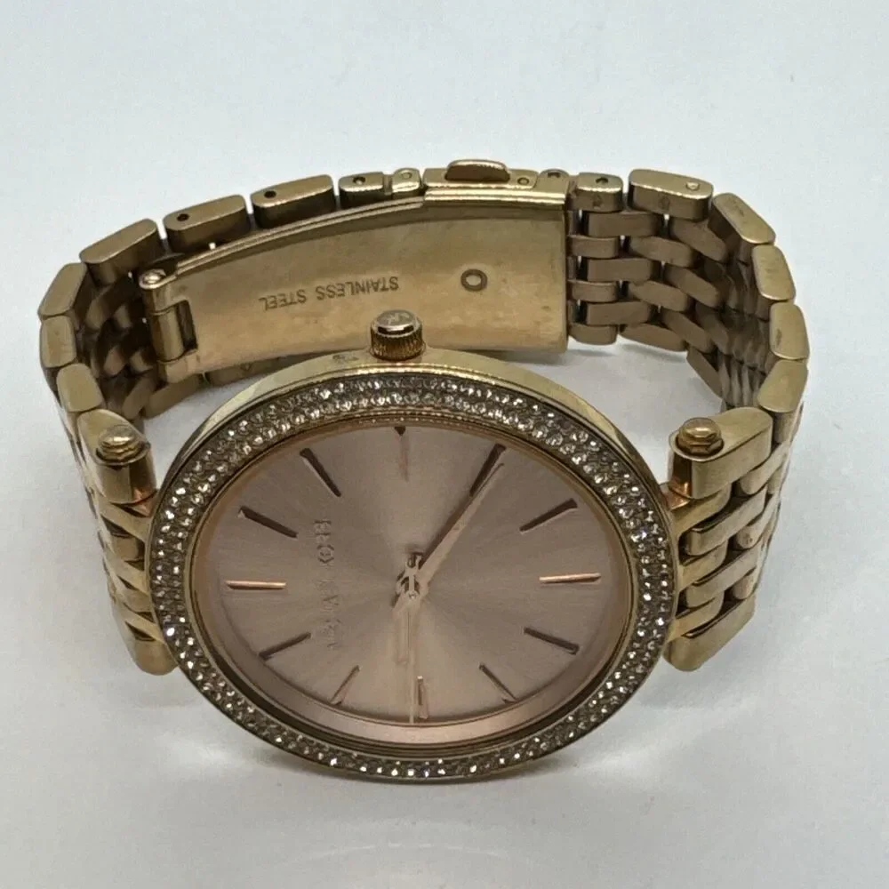 Michael Kors Darci MK3192 Women Rose Gold Analog Dial Quartz Wrist Watch JNA386